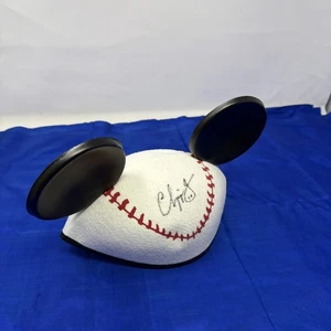 Cappello adulto Chipper Jones FIRMATO Disney Basball Jacobson MLB Atlanta Braves - Foto 1 di 24