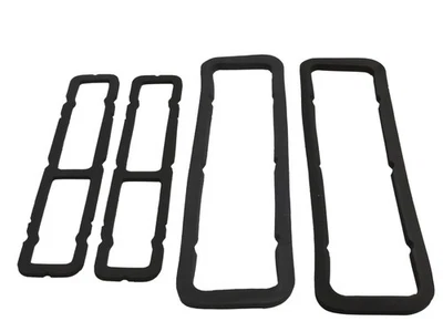 尾灯垫圈套件 Weatherstrip 密封适用于雪佛兰科迈罗 1968 2DR 2件 橡胶 — 第 1/4 张图片