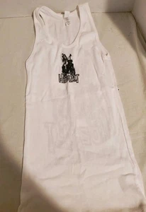 Hideout Saloon Santa Ysabel Ca Tank Top Beater Womens Size Medium White - Picture 1 of 4