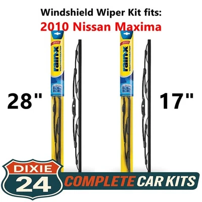 Rain-X Weatherbeater Windshield Wiper Kit fits: 2010 Nissan Maxima (28" & 17") - Изображение 1 из 4