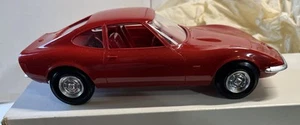 Old Amt 1969 Opel GT 2DR Dealer PROMO MODEL 1/25 Hard Top Red Car Original Box!! - Picture 1 of 6