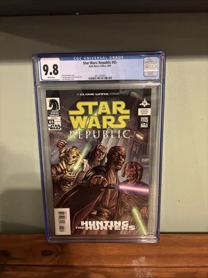Star Wars Republic #65 CGC 9.8 Primera aparición Barriss Offee y Luminara Unduli Foto 1 de 2