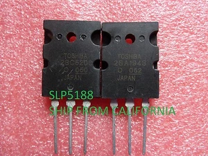 Un par Amplificador Hi-Fi 2SC5200 2SA1943 230V 15A 150W TOSHIBA - Imagen 1 de 1