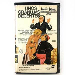 UNOS GRANUJAS DECENTES Maria Victoria Barbara Rey Mariano Ozores SOR METICHE VHS - Imagen 1 de 2