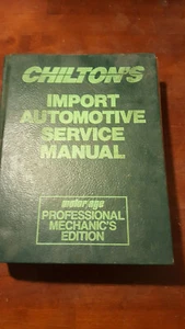 Chilton's Professional Import Automotive Service Manual 1987-1991 8133 - Bild 1 von 4