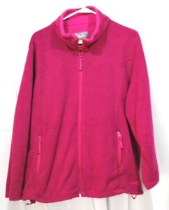 Cabela's Womens Pink Fleece Jacket - Size 2XL -Full Zip