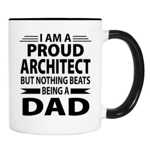 Ich bin ein stolzer Architekt... Vater sein - 11 Unzen Becher - Architekt Vater Geschenk - Bild 1 von 2