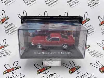 DIE CAST 1/43 " SHELBY MUSTANG GT 500-KR (1968) " AMERICAN CARS - Immagine 1 di 2