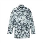 Veste en denim coton Louis Vuitton 19SS M homme blanc x marine blanchi surdimensionné RM