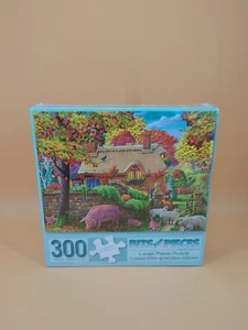NEW Bits and Pieces 300 Large Piece Puzzle AUTUMN TRANQUILITY 18" x 24" #41426 - Picture 1 of 5