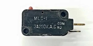 Mulon MLC-1 ,SPST- ON-(OFF) Push Button Plunger micro switch 3A @ 250 V AC - Picture 1 of 3