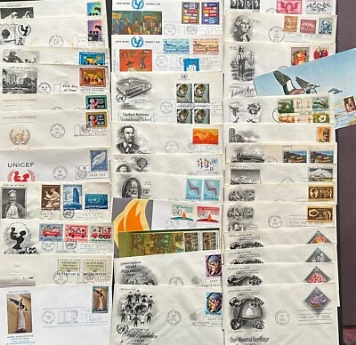 StampTLC UN US Children Scout Youth History Science Space Park Family Church Art - Image 1 of 4