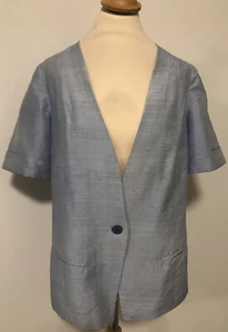 Seide Blazer *Gr. : 38/40 - Bild 1 von 7