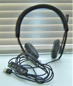 PLANTRONICS Blackwire C520 USB Headband Headset Mic - Picture 1 of 5