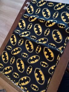 1 Yard Cotton Fabric, Batman Print