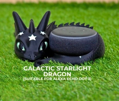 Drachen Halterung für Amazon Alexa Echo Dot 3. Smart Speaker Sprachassistent - Bild 1 von 2