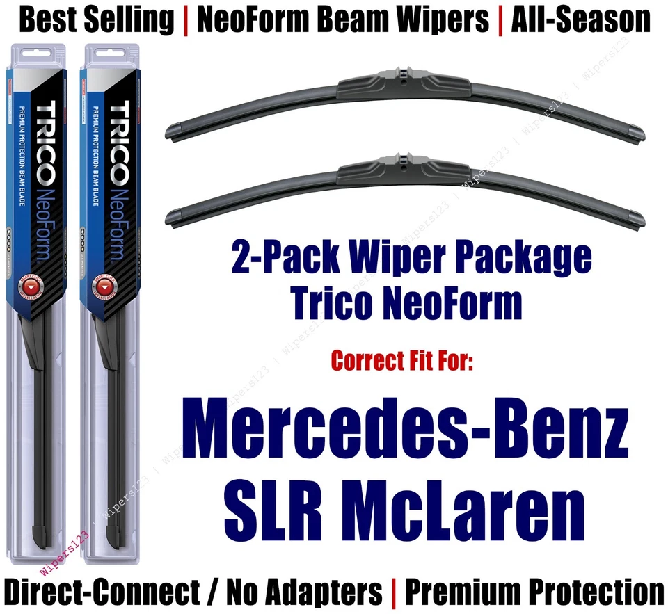 Limpiaparabrisas NeoForm Premium 2pk apto para Mercedes-Benz SLR McLaren 2005-2009 - 162612x2 Foto 1 de 1