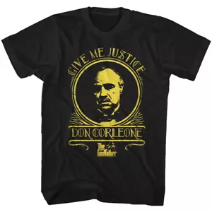 Camiseta para hombre con logotipo de la película Don Corleone Give Me Justice - Imagen 1 de 5