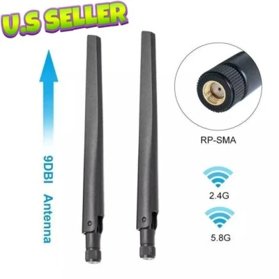 🔥Antenas ASUS ROG Doble Banda 2.4G/5.8Ghz Router Inalámbrico Red WIFI RT-AC68U Foto 1 de 4