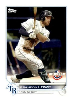2022 Topps Opening Day #12 Brandon Lowe RAYS - Image 1 of 2