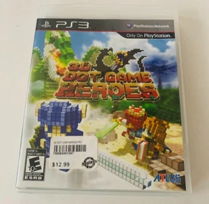 3D Dot Game Heroes (Sony PlayStation 3 PS3, 2010) Complete - CIB - Tested - Picture 1 of 3