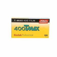 Kodak 400 Tmax 120 ISO 400 Black and White Negative Film Roll - Pack of 5 (856 8214)