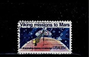US Scott #1759, Single 1978 Viking Missions to Mars 15c FVF Used - Picture 1 of 1