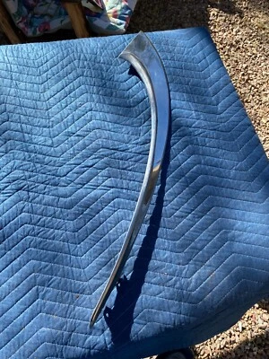 Pontiac Star Chief 1956 vintage nuevo en stock moldura de puerta de pasajero #3 Foto 1 de 4