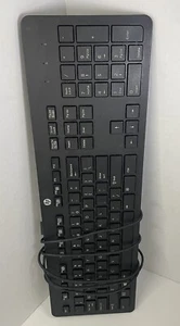 HP Hewlett Packard USB Slim Keyboard Model PHOU - Picture 1 of 6