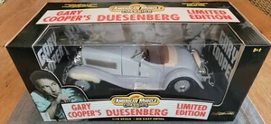 1/18 Ertl American Muscle (Gary Cooper) Duesenberg Grey Limited Edition - Picture 1 of 12
