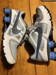 Nike Shox Turbo 11 Men’s 10 414941-004 White/Silver - Picture 1 of 9