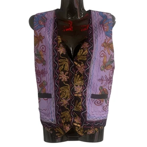 Urban Oasis Vintage Ethnic Festival Embroidered Birds 100% Cotton Made India Dea - Picture 1 of 6