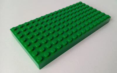 LEGO® Grundplatte Bau Platte dick 8x16x1 grün 4204 - Bild 1 von 3