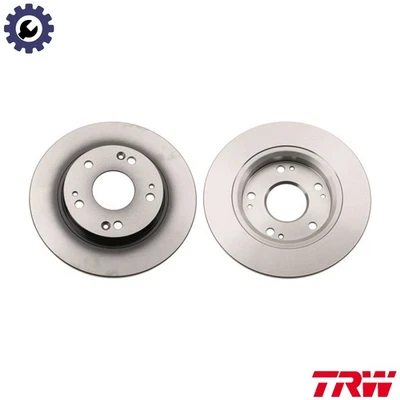 2x BRAKE DISC DF7970 FOR HONDA R18Z5 1.8L 4cyl CRIDERLEA1/LEA3 1.5L 4cyl CR-Z - Imagem 1 de 4