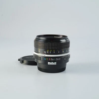 EXCELLENT Nikon NIKKOR 50mm F/2 NON Ai Prime Lens - Image 1 of 4