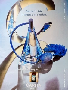 CARITA Vintage Print Ad !! " Good Perfume for Men " - Picture 1 of 1