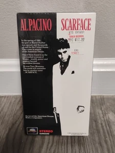 Scarface 2-VHS, 1990, Sealed Stereo Surround Brand New, Al Pacino  - Bild 1 von 6