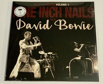 Back In Anger Volume 1 Nine Inch Nails & David Bowie Ltd Ed 2LP 12" Clear Vinyl - Image 1 of 4