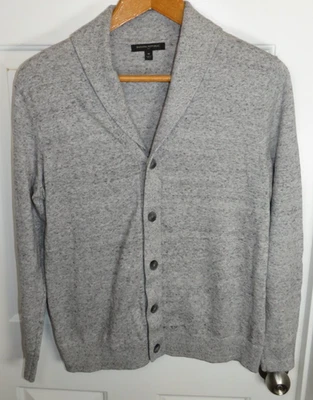 Cárdigan Banana Republic Cuello Chal Abotonado Suéter Tejido Abuelo Mediano Foto 1 de 4