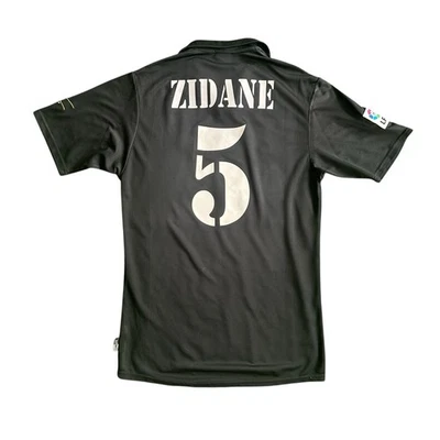 Vintage Adidas Real Madrid #5 Zidane 2002/03 Away Football Kit (M/L) - Image 1 of 4