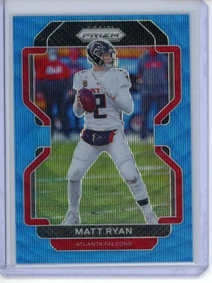 2021 Panini Prizm - #324 Matt Ryan Blue Wave Prizm /199 Atlanta Falcons - Image 1 of 2