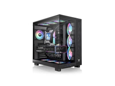 Thermaltake View 380 XL TG ARGB; 4x120mm ARGB Lite Fans Included; 360mm Radiator - Image 1 of 4