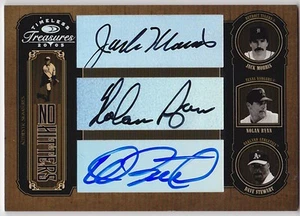 Timeless Treasures 2005 Nolan Ryan Jack Morris Dave Stewart triple automático #d 10 - Imagen 1 de 1