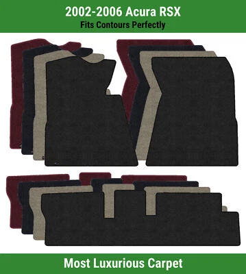 Alfombrillas Lloyd Luxe fila delantera y trasera para Acura RSX 2002-2006  Foto 1 de 4