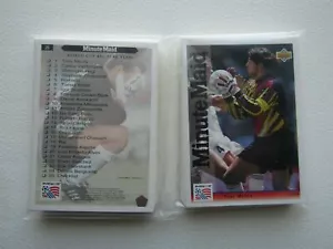 Upper Deck World Cup USA 1994 World Cup Cards Minute Maid Promo Set of 25 (ef3) - Picture 1 of 1