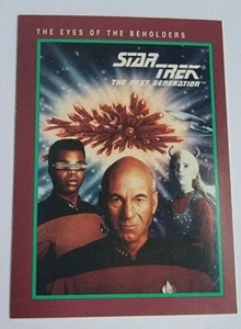 Tarjeta coleccionable Star Trek Los ojos de los espectadores # 156 1991 - Imagen 1 de 7
