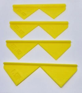 Corner Cutting Tool for Bookbinding - Box Making - Mitering Jig - 3D Printed - Picture 1 of 11