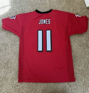 Julio Jones Atlanta Falcons Jersey Youth Large Red Nike NFL Football Boys - Picture 1 of 5