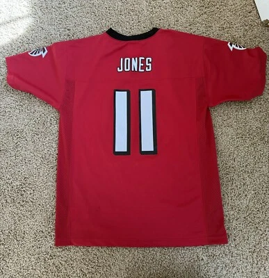 Camiseta Julio Jones Atlanta Falcons Juvenil Grande Roja Nike NFL Fútbol Niños Foto 1 de 4