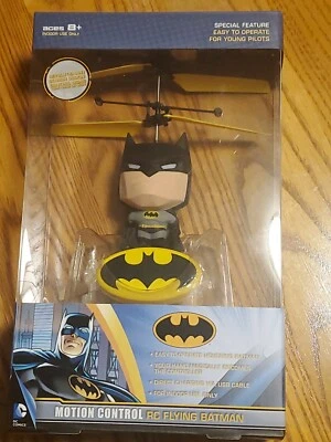 DC Comics Motion Control Indoor RC Flying Batman Easy To Operate NIB brand new - Image 1 of 4